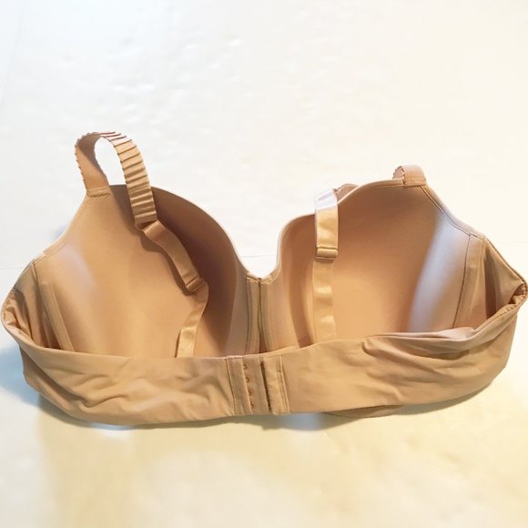 THIRDLOVE 24/7 Classic T-Shirt Underwire Bra Soft Pink Womens 46C - Picture 3 of 5